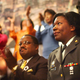 Illustration for article titled Shoshana Johnson, First Black Female POW, Takes a Quiet Moment